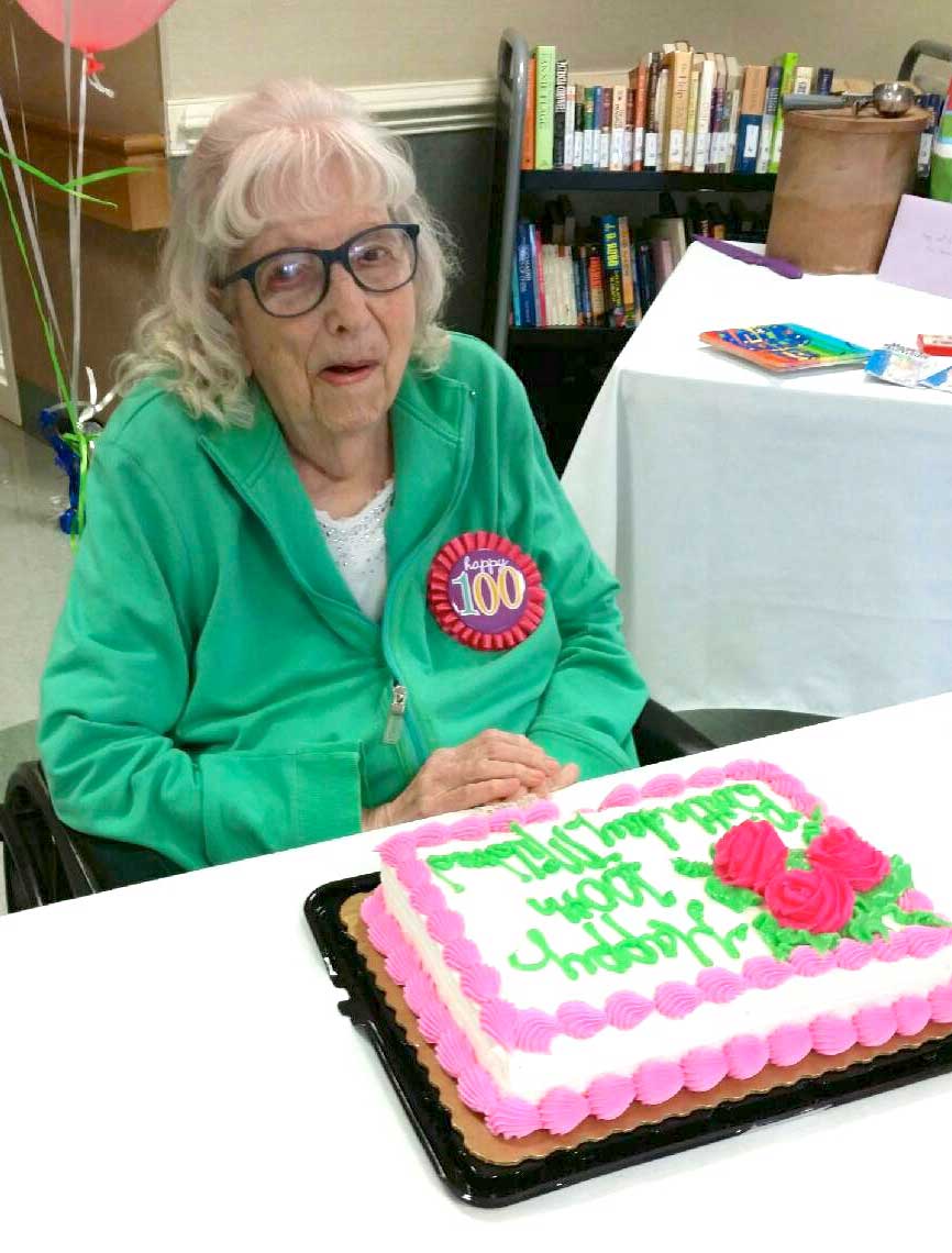 Mrs Horner Celebrates 100th Birthday Farmville Farmville 