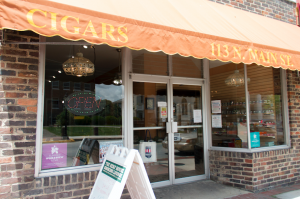 CARSON REEHER | HERALD Herf House Cigar Shop recently opened on Main Street. It provides a niche in Farmville for people to purchase cigars, pipe tobacco and hookah supplies. There is also a smoking lounge for guests to smoke cigars. 