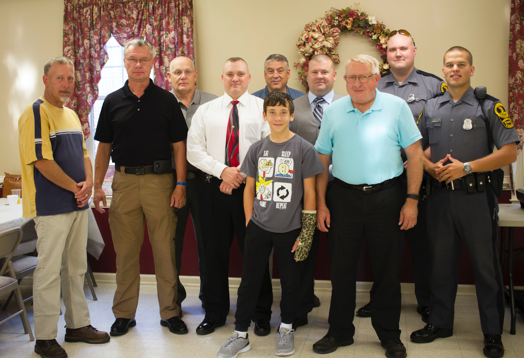 Church breakfast recognizes police others Farmville Farmville