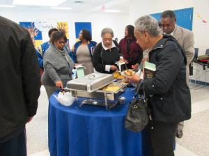 Guests were invited to attend a reception following the Academic Jacket Ceremony.