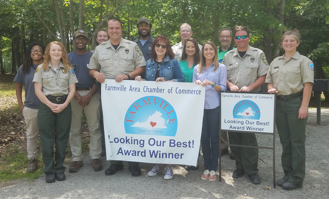 Camp Paradise receives ‘Looking our Best’ award Farmville Farmville