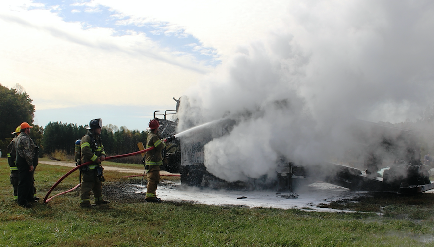 RVFD responds to equipment fire - Farmville | Farmville