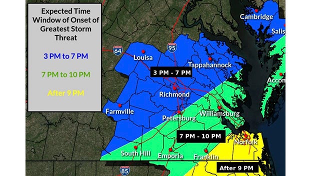 severe thunderstorm