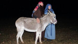 live nativity Farmville