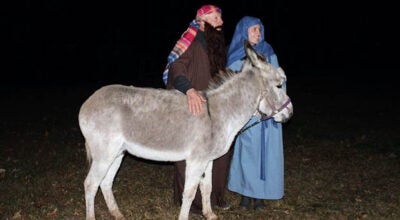 live nativity Farmville