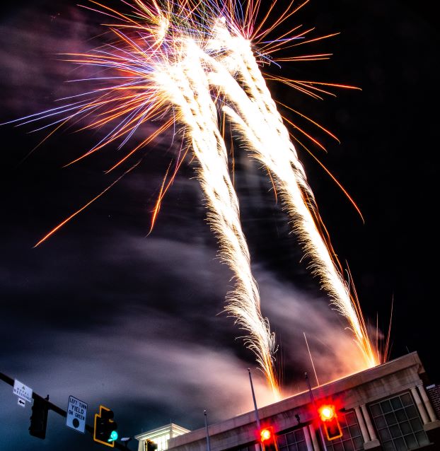 Fireworks After Dark