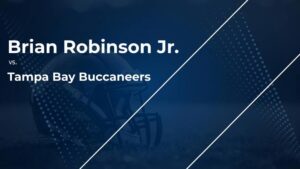 Brian Robinson Jr. and the Commanders vs. the Buccaneers: Week 1 Stats, Matchup, Game Info