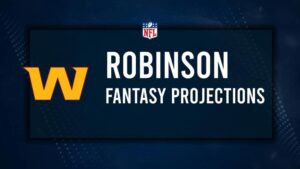 Brian Robinson Jr. Fantasy Projections: Week 3 vs. the Bengals