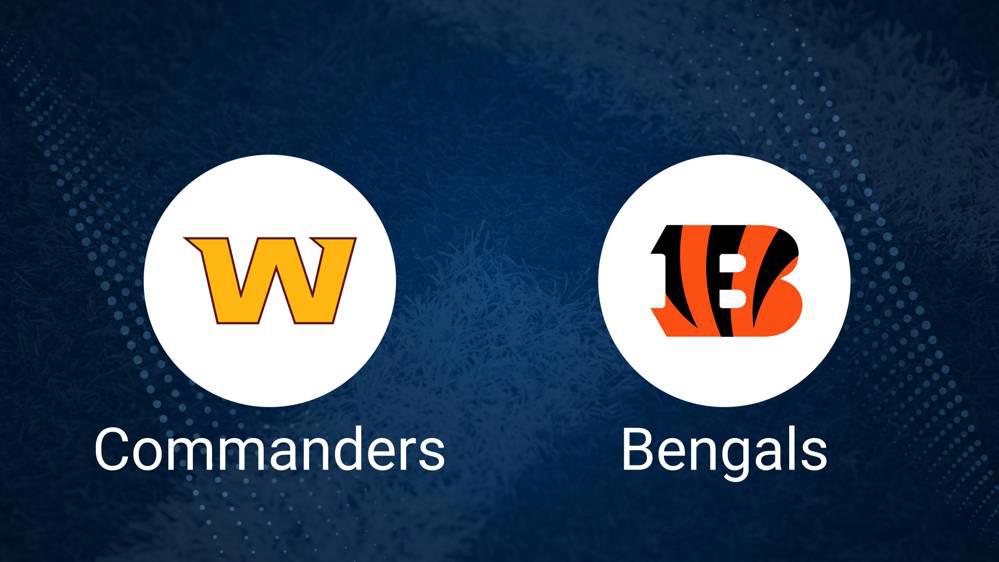 Commanders vs. Bengals Monday Night Football: Odds, Moneyline, and Spread - Week 3