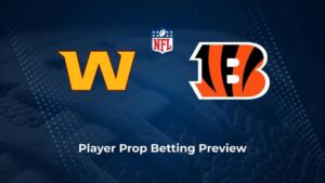 Commanders vs. Bengals Player Props & Odds – Week 3