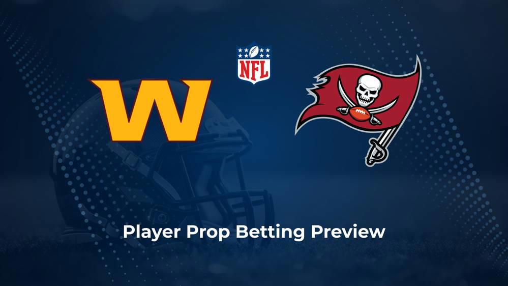 Commanders vs. Buccaneers Player Props & Odds – Week 1