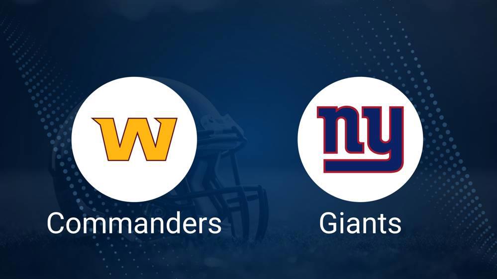 Commanders vs. Giants: Odds, Moneyline, and Spread - Week 2