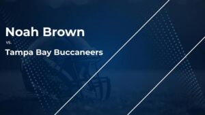 Noah Brown and the Commanders vs. the Buccaneers: Week 1 Stats, Matchup, Game Info