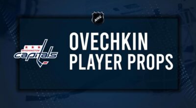 Alexander Ovechkin Player Prop Bets for the Capitals vs. Stars Game - October 17