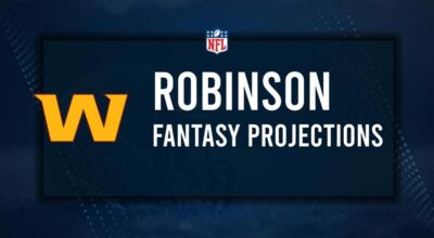 Brian Robinson Jr. Fantasy Projections: Week 6 vs. the Ravens