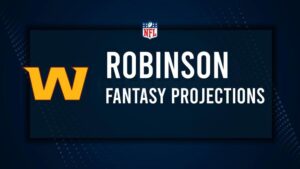 Brian Robinson Jr. Fantasy Projections: Week 8 vs. the Bears