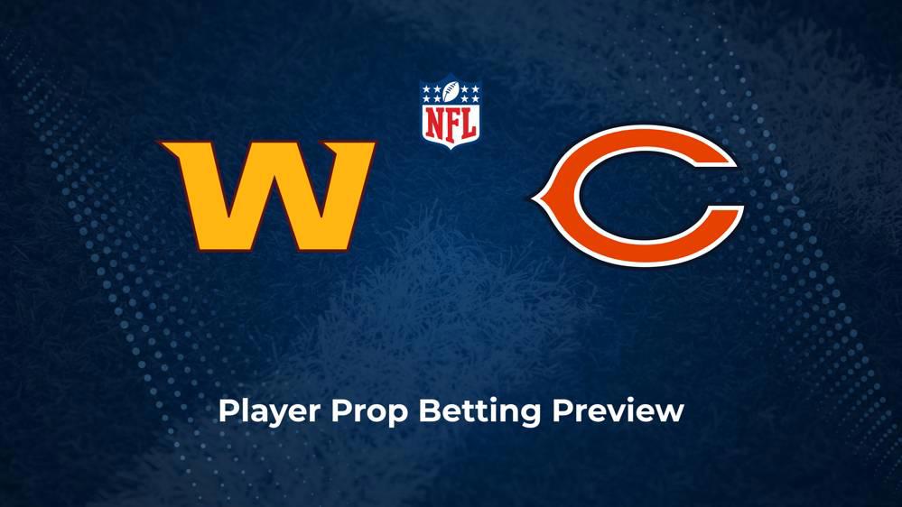 Commanders vs. Bears Player Props & Odds – Week 8