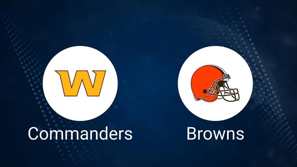 Commanders vs. Browns: Odds, Moneyline, and Spread - Week 5