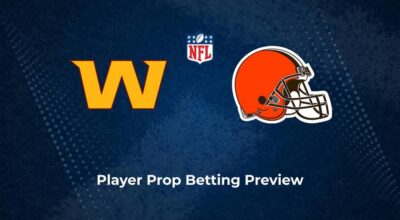 Commanders vs. Browns Player Props & Odds – Week 5