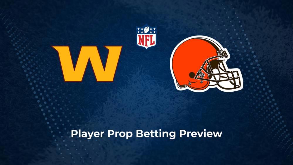 Commanders vs. Browns Player Props & Odds – Week 5