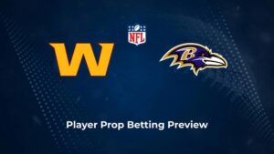 Commanders vs. Ravens Player Props & Odds – Week 6