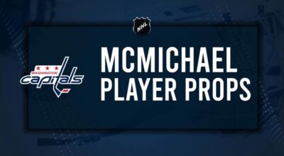 Connor McMichael Player Prop Bets for the Capitals vs. Canadiens Game - October 31