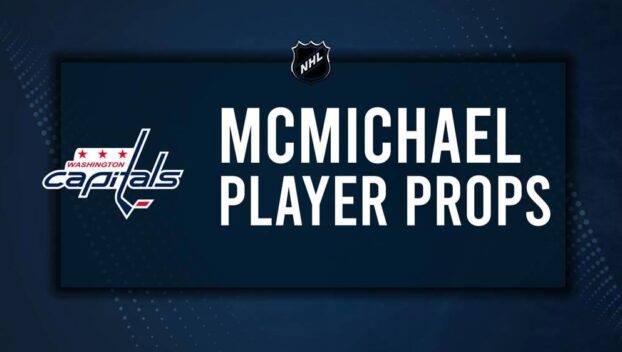 Connor McMichael Player Prop Bets for the Capitals vs. Rangers Game - October 29