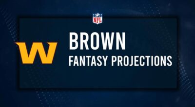 Dyami Brown Fantasy Projections: Week 9 vs. the Giants