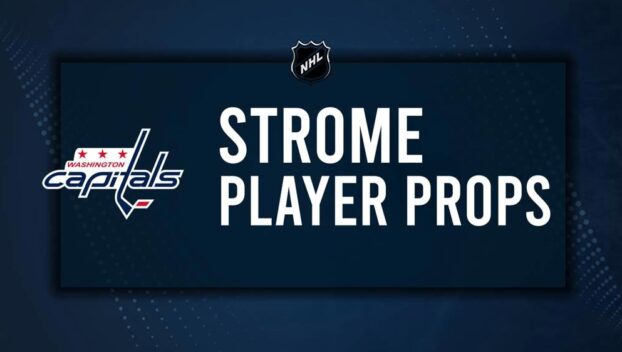 Dylan Strome Player Prop Bets for the Capitals vs. Canadiens Game - October 31