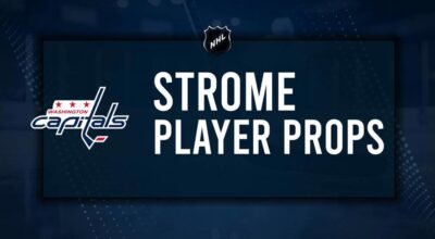 Dylan Strome Player Prop Bets for the Capitals vs. Rangers Game - October 29