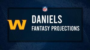 Jayden Daniels Fantasy Projections: Week 8 vs. the Bears