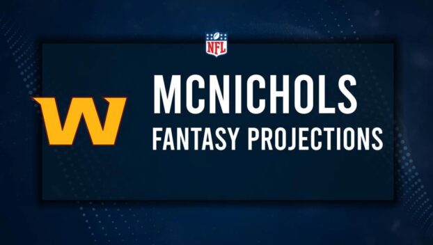 Jeremy McNichols Fantasy Projections: Week 7 vs. the Panthers