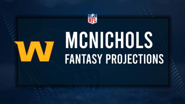 Jeremy McNichols Fantasy Projections: Week 9 vs. the Giants