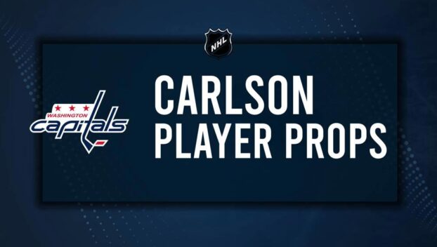 John Carlson Player Prop Bets for the Capitals vs. Flyers Game - October 22