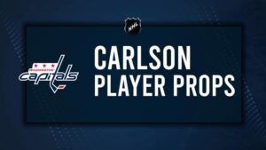 John Carlson Player Prop Bets for the Capitals vs. Lightning Game - October 26