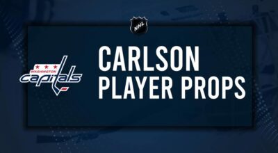 John Carlson Player Prop Bets for the Capitals vs. Stars Game - October 17