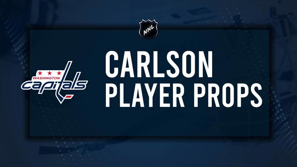 John Carlson Player Prop Bets for the Capitals vs. Stars Game - October 17