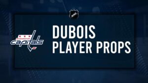 Pierre-Luc Dubois Player Prop Bets for the Capitals vs. Flyers Game - October 22