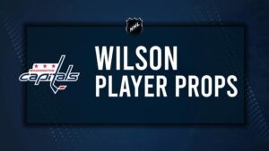 Tom Wilson Player Prop Bets for the Capitals vs. Flyers Game - October 22