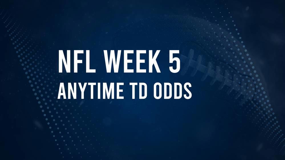 Week 5 Anytime Touchdown Scorers: Best Bets and Odds