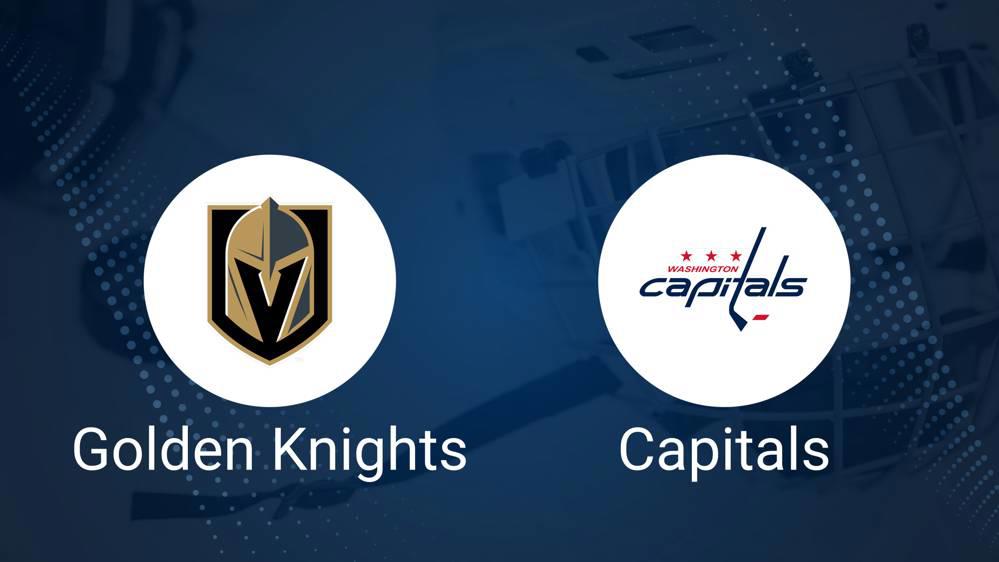 Where to Watch Vegas Golden Knights vs. Washington Capitals on TV or Streaming Live - October 15