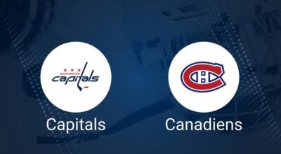 Where to Watch Washington Capitals vs. Montreal Canadiens on TV or Streaming Live - October 31