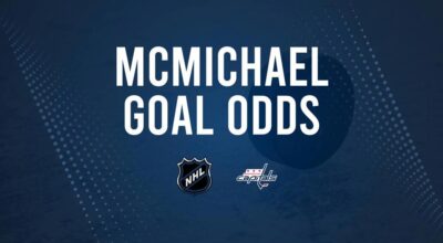 Will Connor McMichael Score a Goal Against the Devils on October 19?