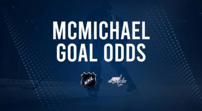 Will Connor McMichael Score a Goal Against the Golden Knights on October 15?