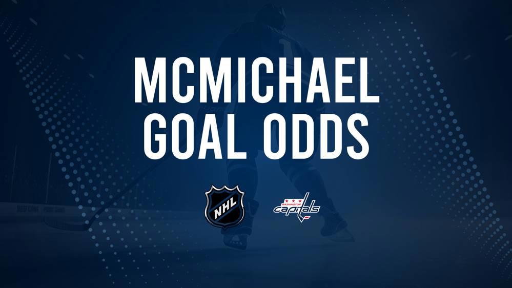 Will Connor McMichael Score a Goal Against the Golden Knights on October 15?