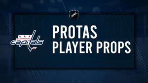 Aliaksei Protas Player Prop Bets for the Capitals vs. Hurricanes Game - November 3