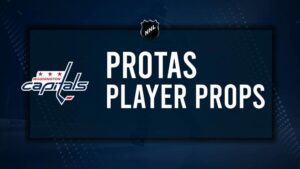 Aliaksei Protas Player Prop Bets for the Capitals vs. Predators Game - November 6