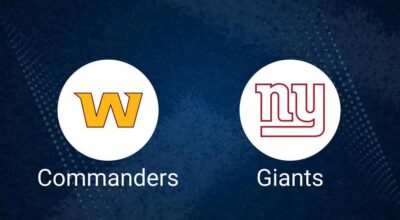 Commanders vs. Giants Predictions & Picks: Odds, Moneyline, Spread - Week 9