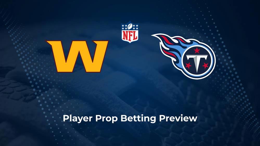 Commanders vs. Titans Player Props & Odds – Week 13