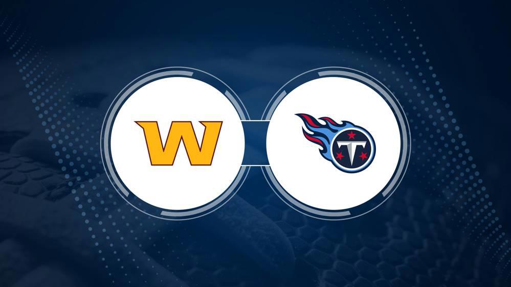 Commanders vs. Titans Same Game Parlay Picks – NFL Week 13
